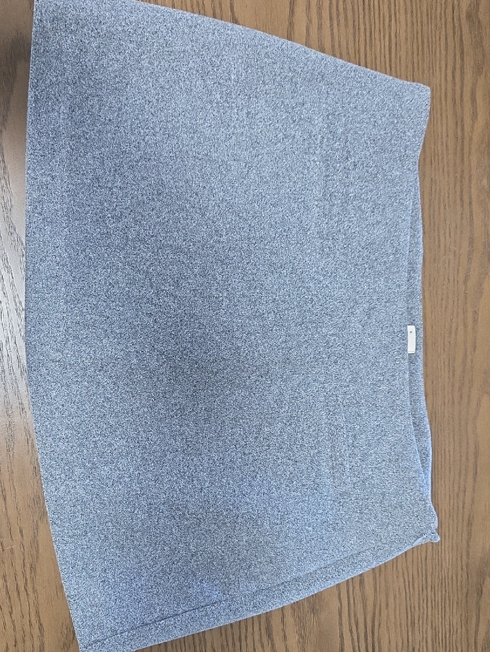 a new day Gray Knit Mini Skirt